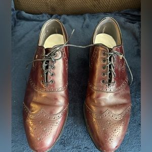 Foot Joy Classic Spike-less Golf shoe. All leather. Handmade. Size 12C